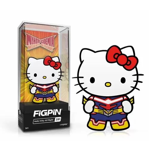 Sanrio Figpin - Hello Kitty All Might