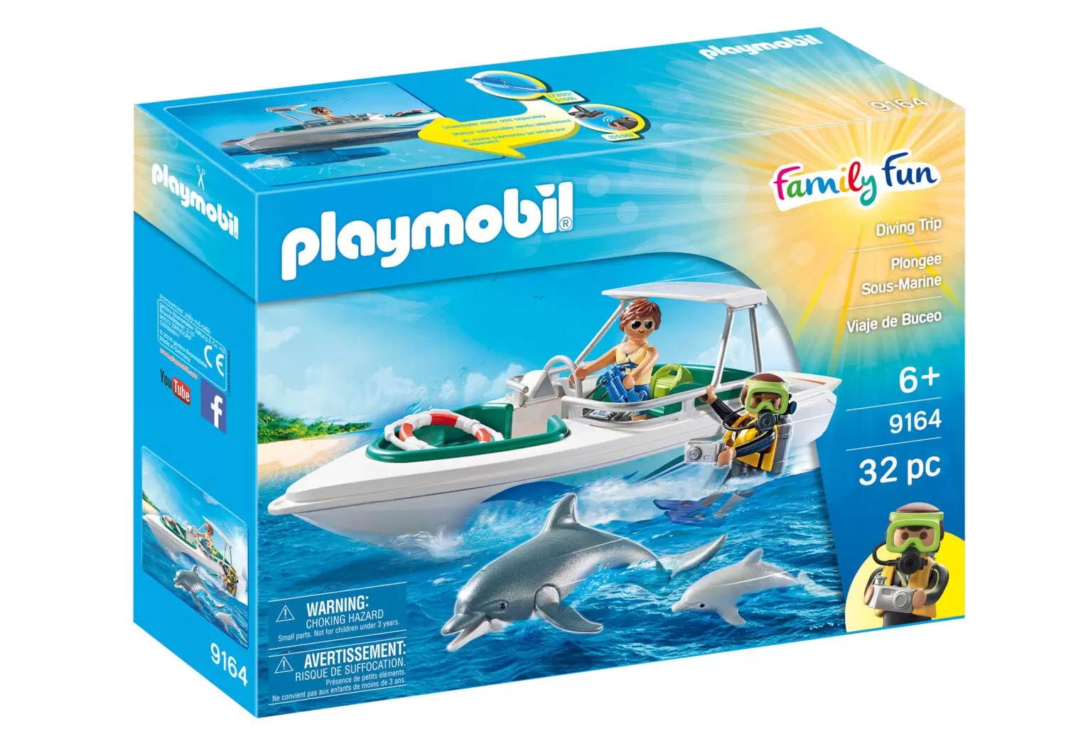 Playmobil Port & Plaisance - Plongée Sous-Marine
