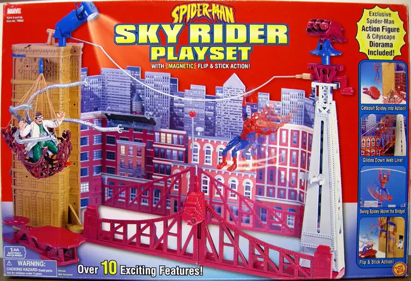 Spider-Man From The New Animated Series - Sky Rider Playset