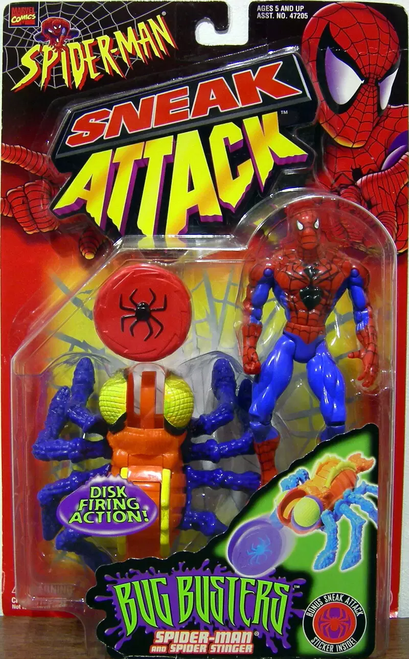 Spider-Man Sneak Attack - Sneak Attack - Bug Busters Spider-Man