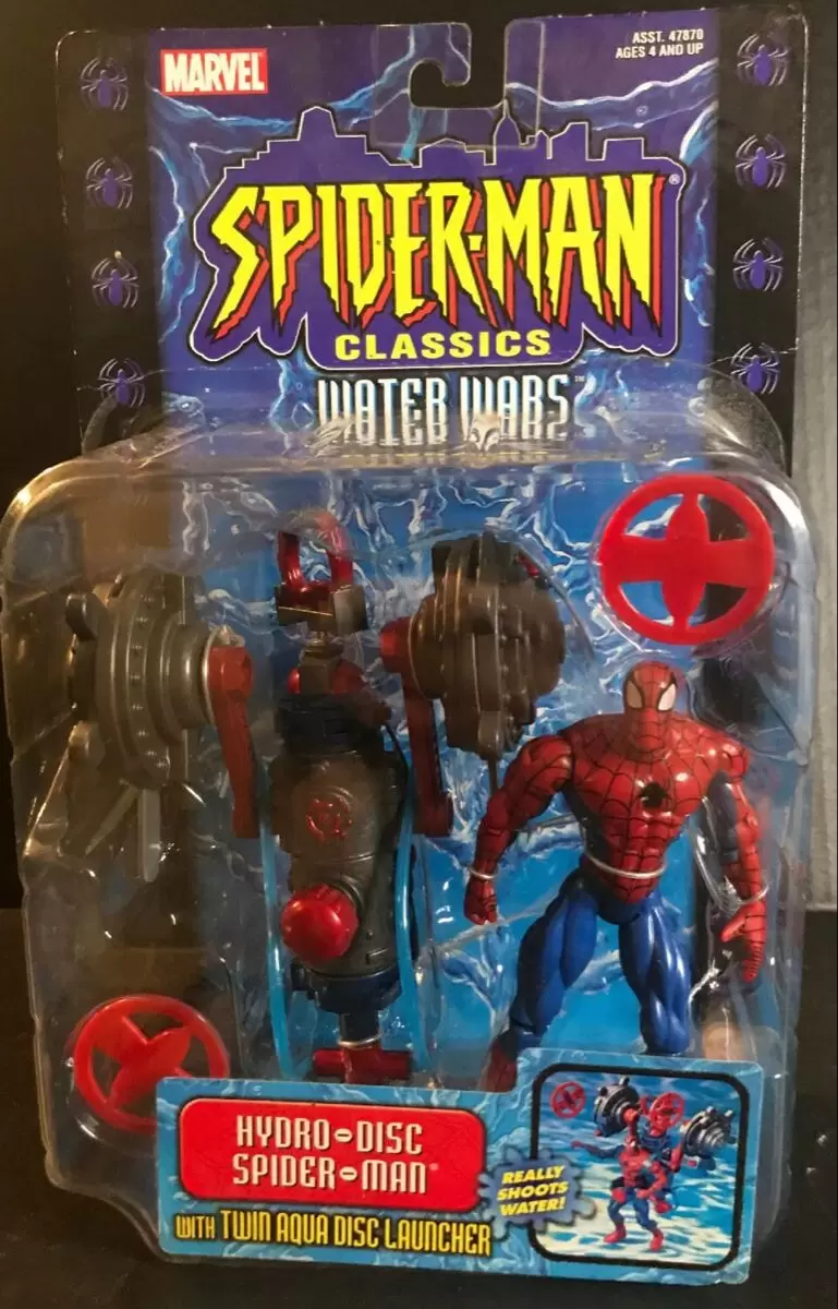 Spider-Man Classics - Hydro-Disc Spider-Man - Spider-Man Classics