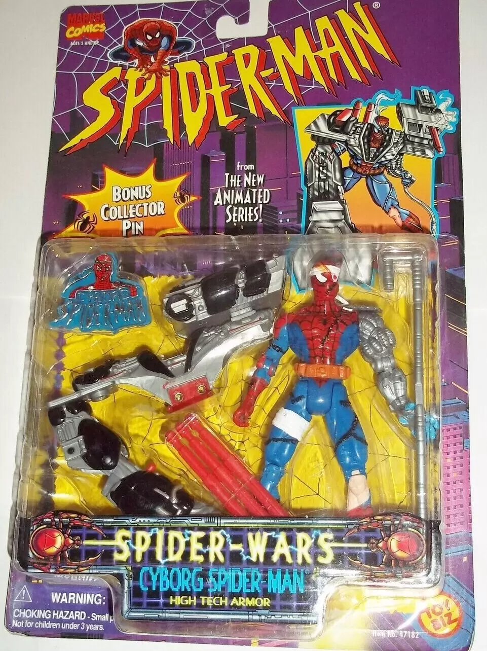 Spider-Man From The New Animated Series - Spider-Wars - Cyborg Spider-Man