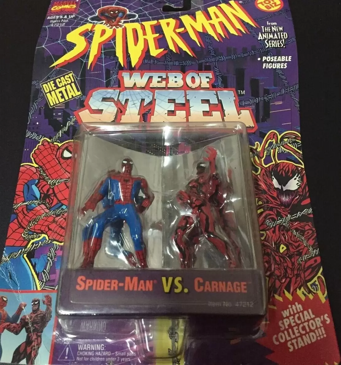 Spider-Man From The New Animated Series - Web of Steel - Spider-Man vs Carnage