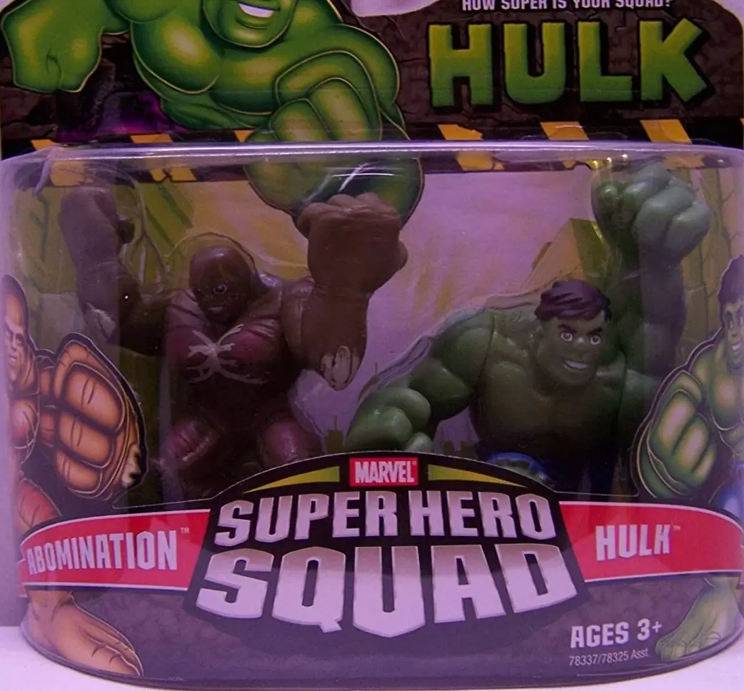Marvel Super Hero Squad - Abomination and hulk