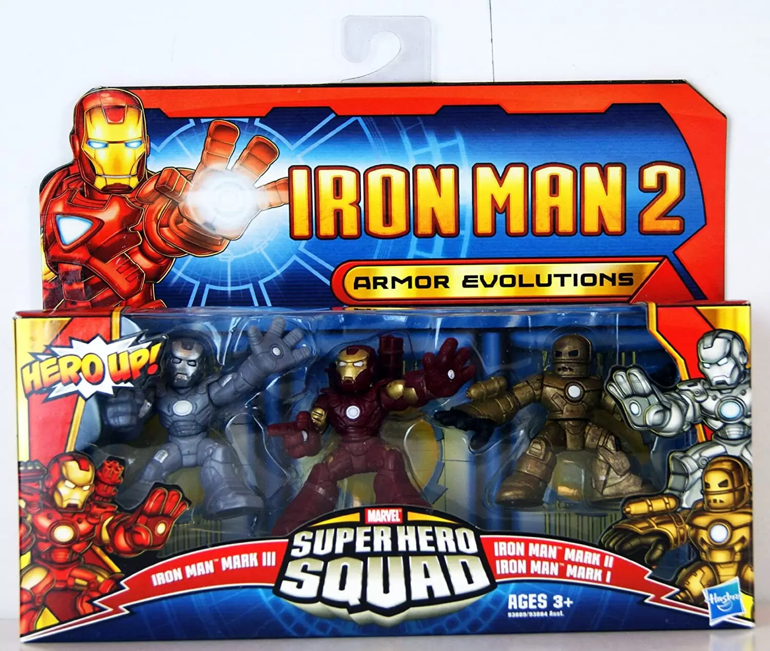 Marvel Super Hero Squad Action Figures - Iron Man 2 - Armor Evolution