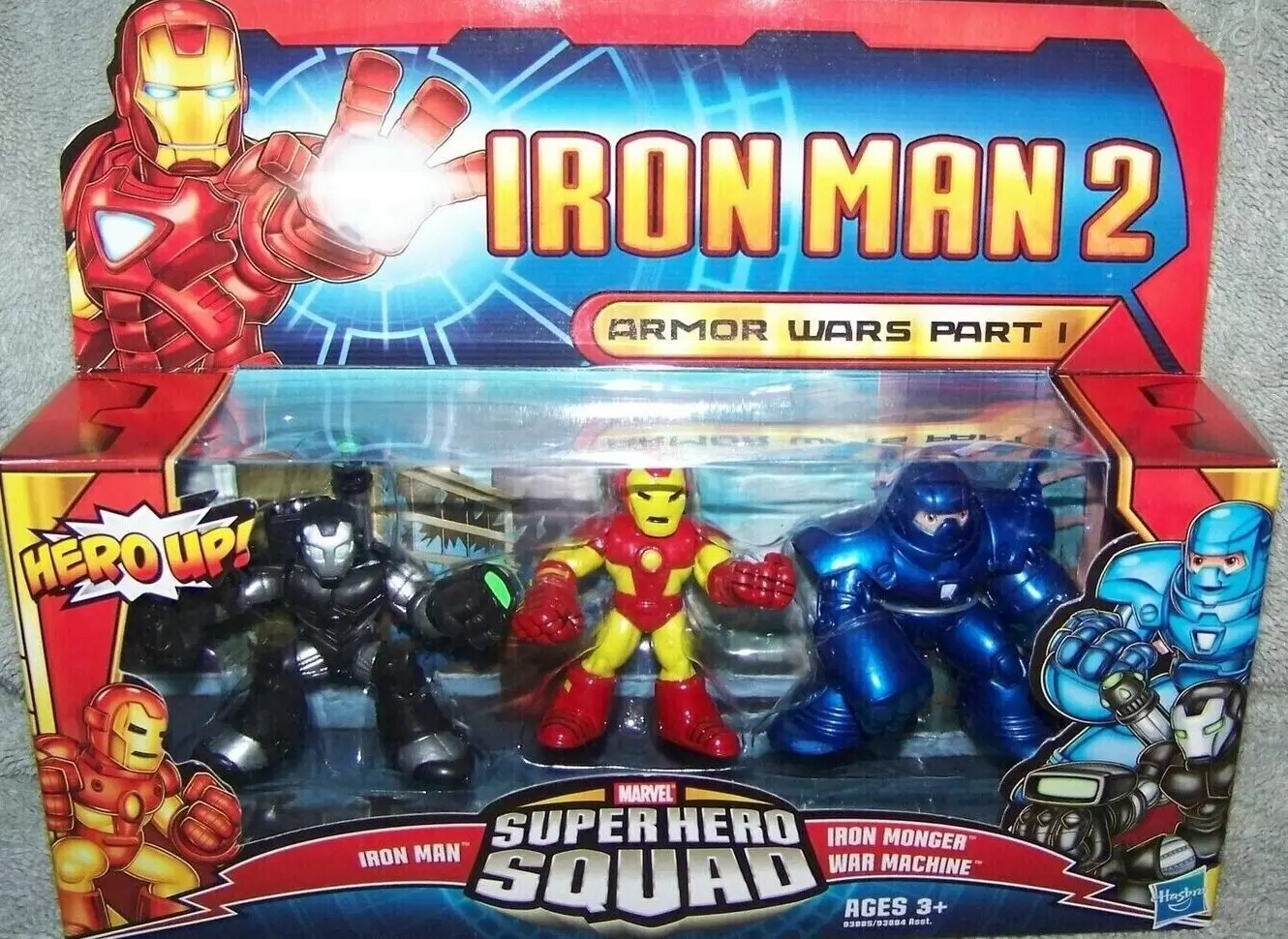 Marvel Super Hero Squad Action Figures - Iron Man 2 - Armor Wars Part I