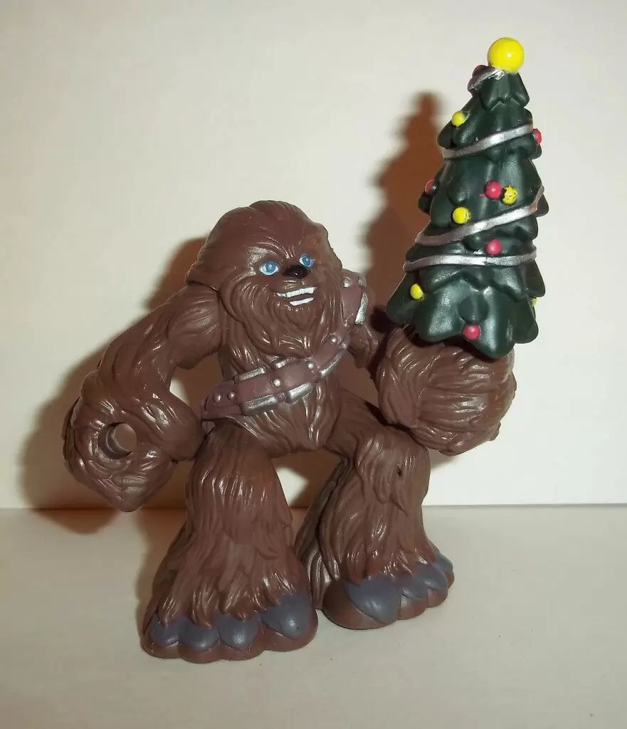 Galactic Heroes - Chewbacca with Christmas Tree