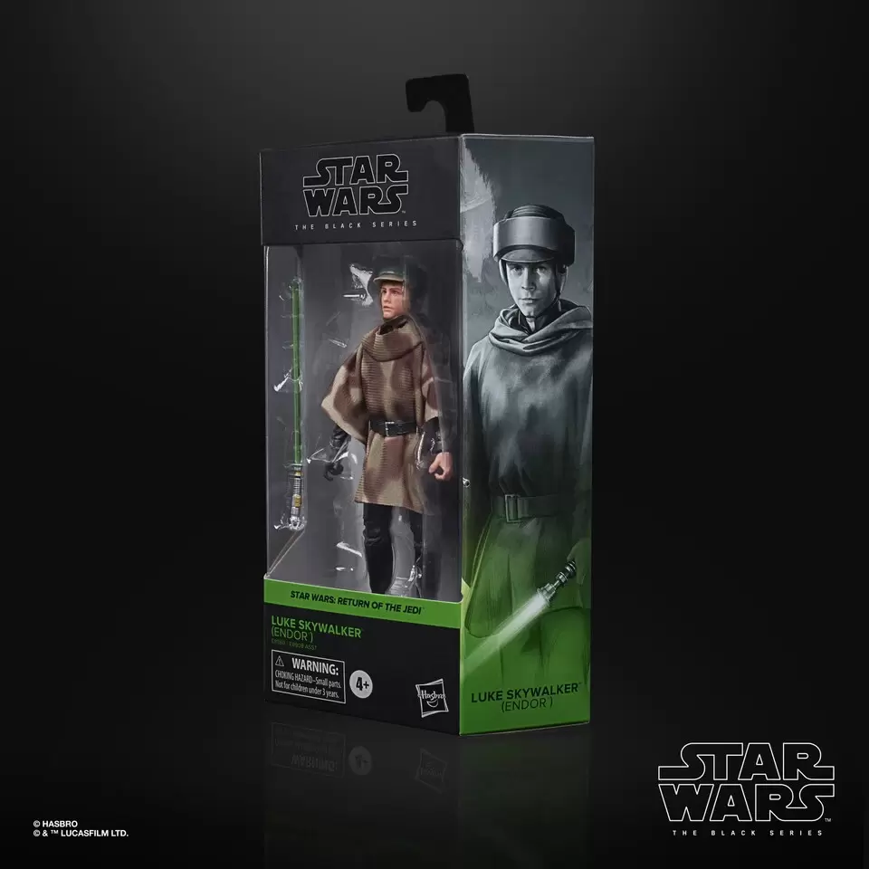 The Black Series - Colored Box - Luke Skywalker (Endor)