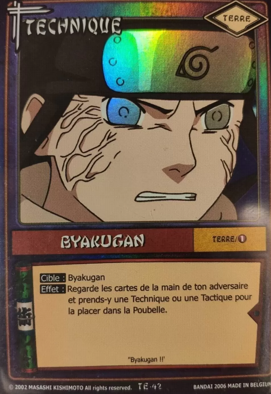 Cartes Naruto Série 01 - Byakugan