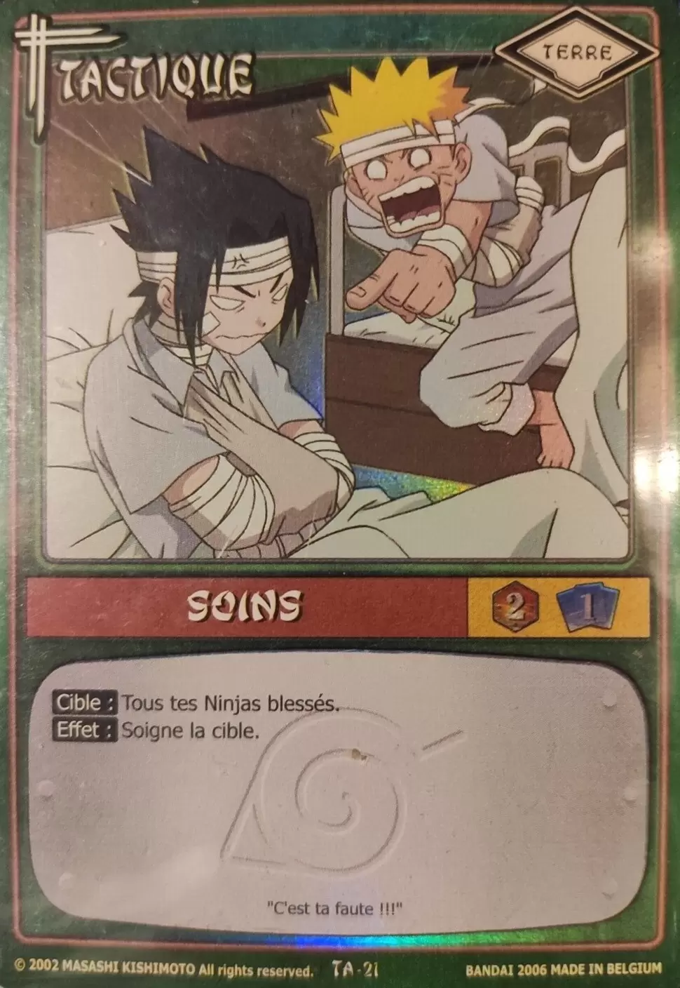 Cartes Naruto Série 01 - Soins