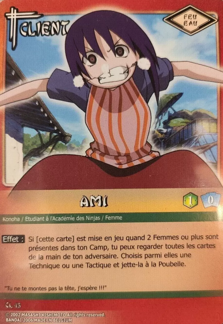 Cartes Naruto Série 03 - Ami
