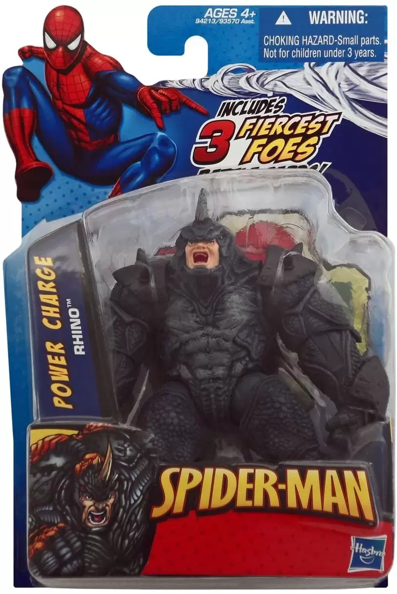 Classic Spider-Man - Power Charge Rhino