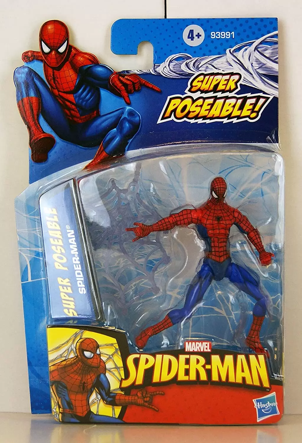 Super Poseable Spider-Man - Classic Spider-Man action figure