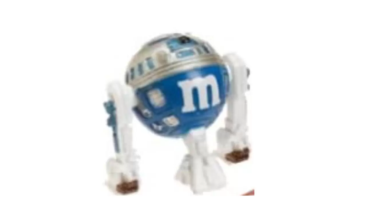 Galactic Heroes - R2-D2 Blue M&M\'s