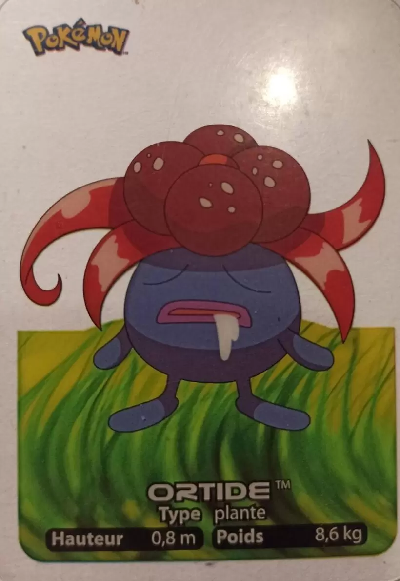 Lamincards Pokémon 2005 - Ortide