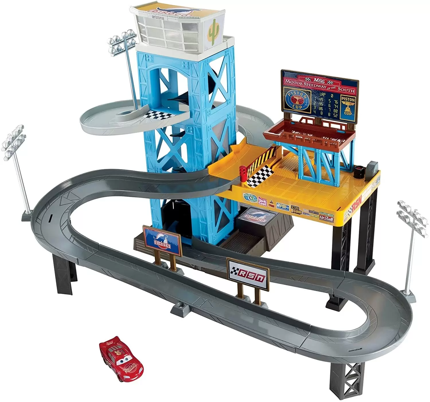 Cars - Playsets - Piston Cup Motorized Garage