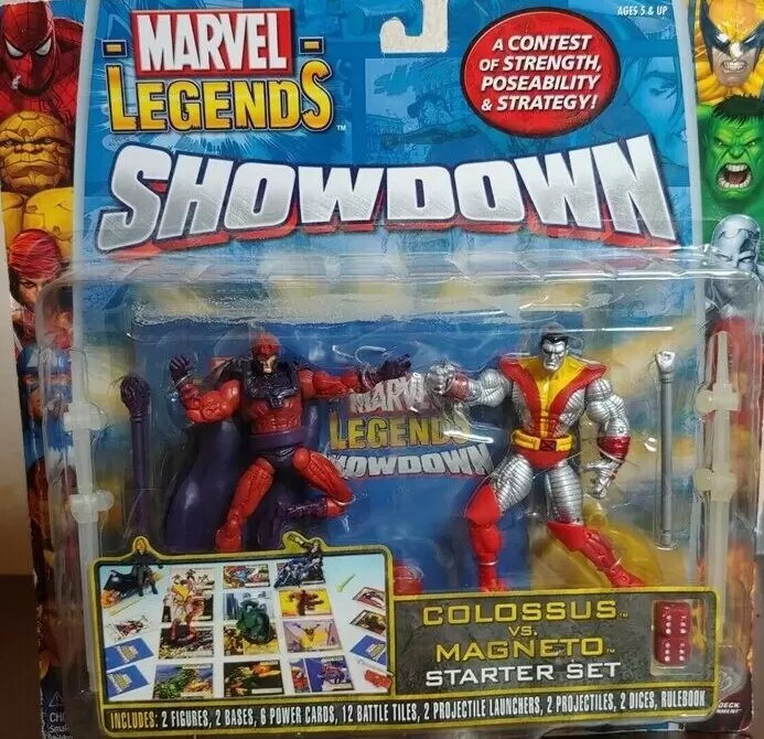 Marvel Legends Showdown - Colossus vs Magneto