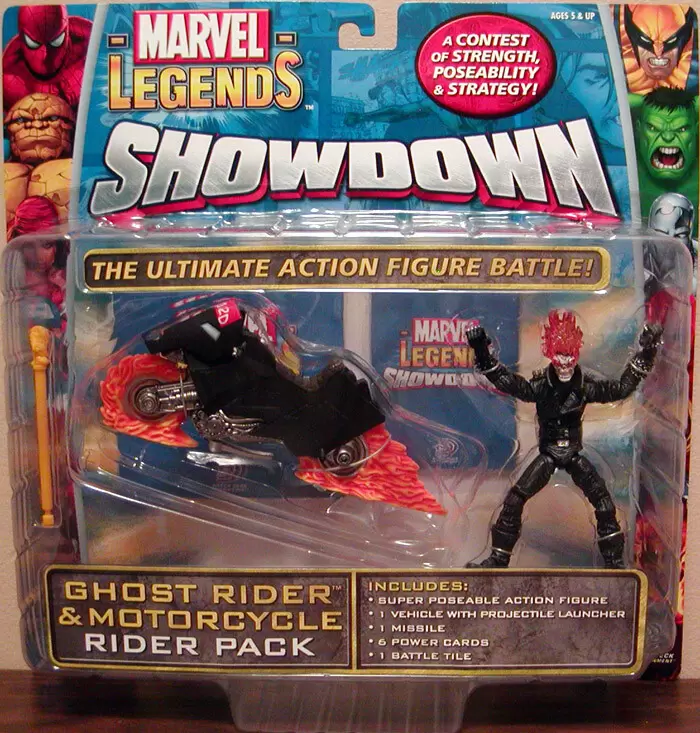 Marvel Legends Showdown - Ghost Rider & Motorcycle