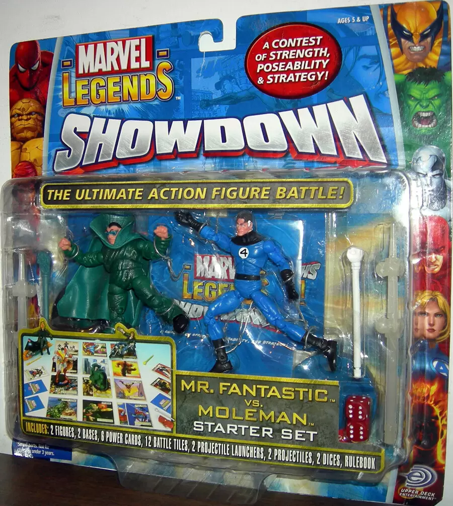 Marvel Legends Showdown - Mr. Fantastic vs Moleman