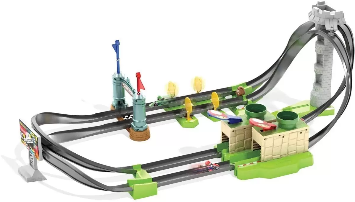 Hot Wheels - Playsets - Mario Kart Circuit Lite Track Set