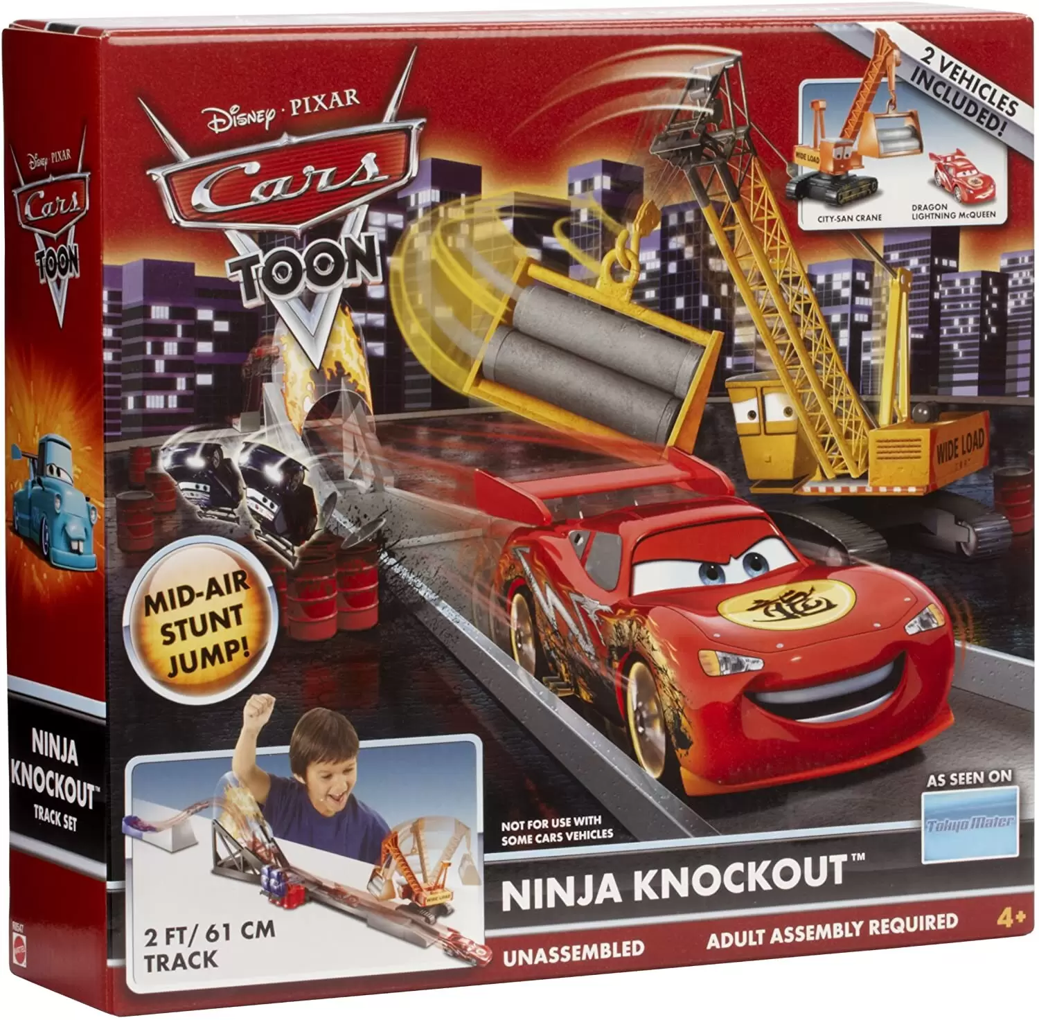Cars - Playsets - Ninja Knockout