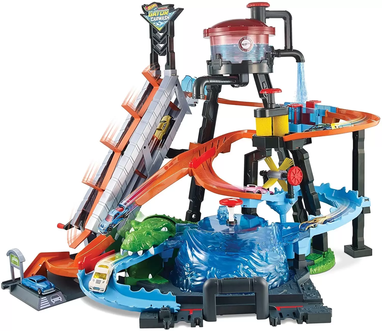Hot Wheels - Playsets - ULTIMATE GATOR CAR WASH
