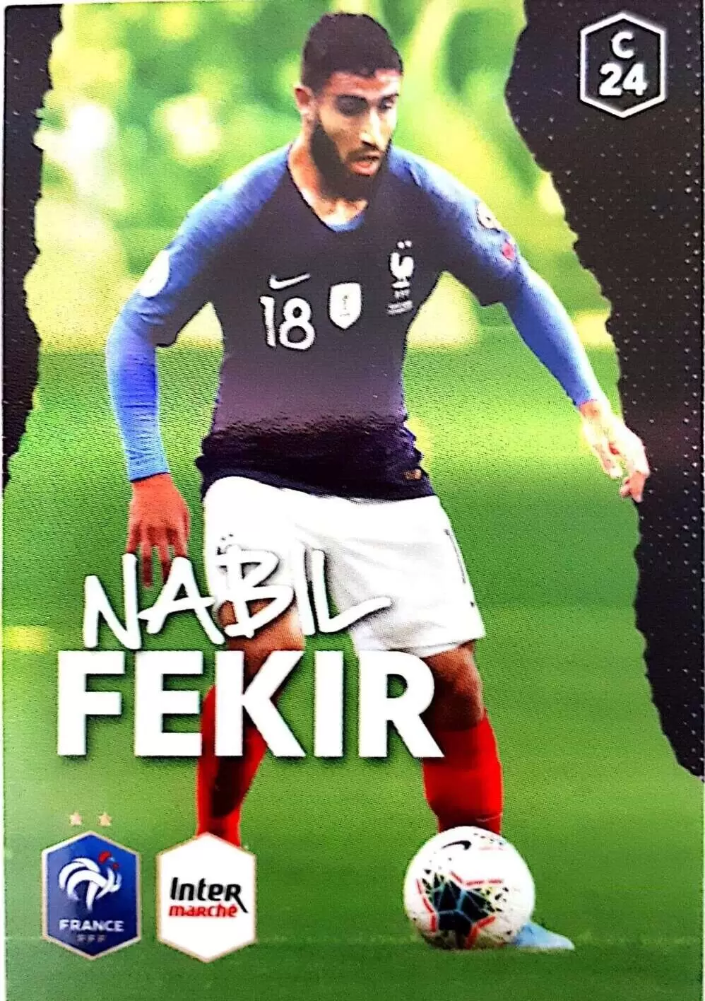 Au plus près des bleus - Intermarché - 2020 - Nabil Fekir