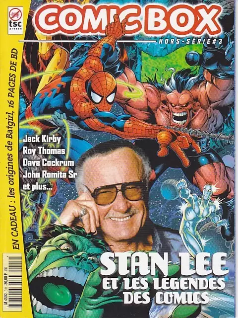 Comic Box - Comic Box  Hors Série n° 3 : Stan Lee et les légendes des comics