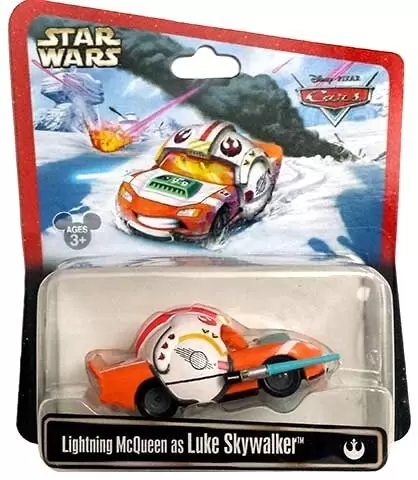 Cars Star Wars - Lightning McQueen As Luke Skywalker