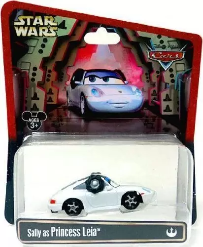 Cars Star Wars - Sally as Princess Leia