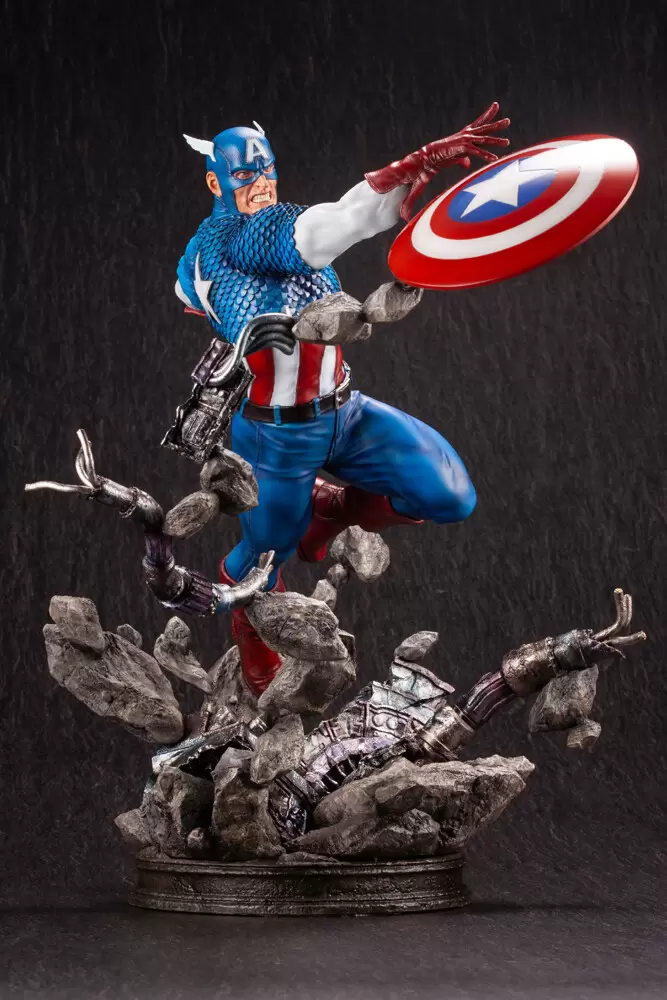 Marvel Kotobukiya - Captain America - Avengers - Fin Art Statue