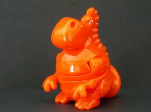Dinosaures - Dinosaure orange