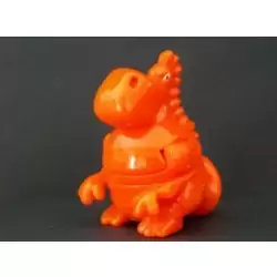 Dinosaure orange