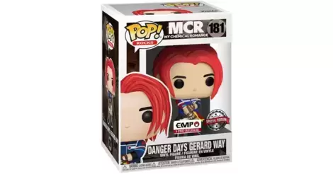 My Chemical Romance - Danger Days Gerard Way - POP! Rocks action