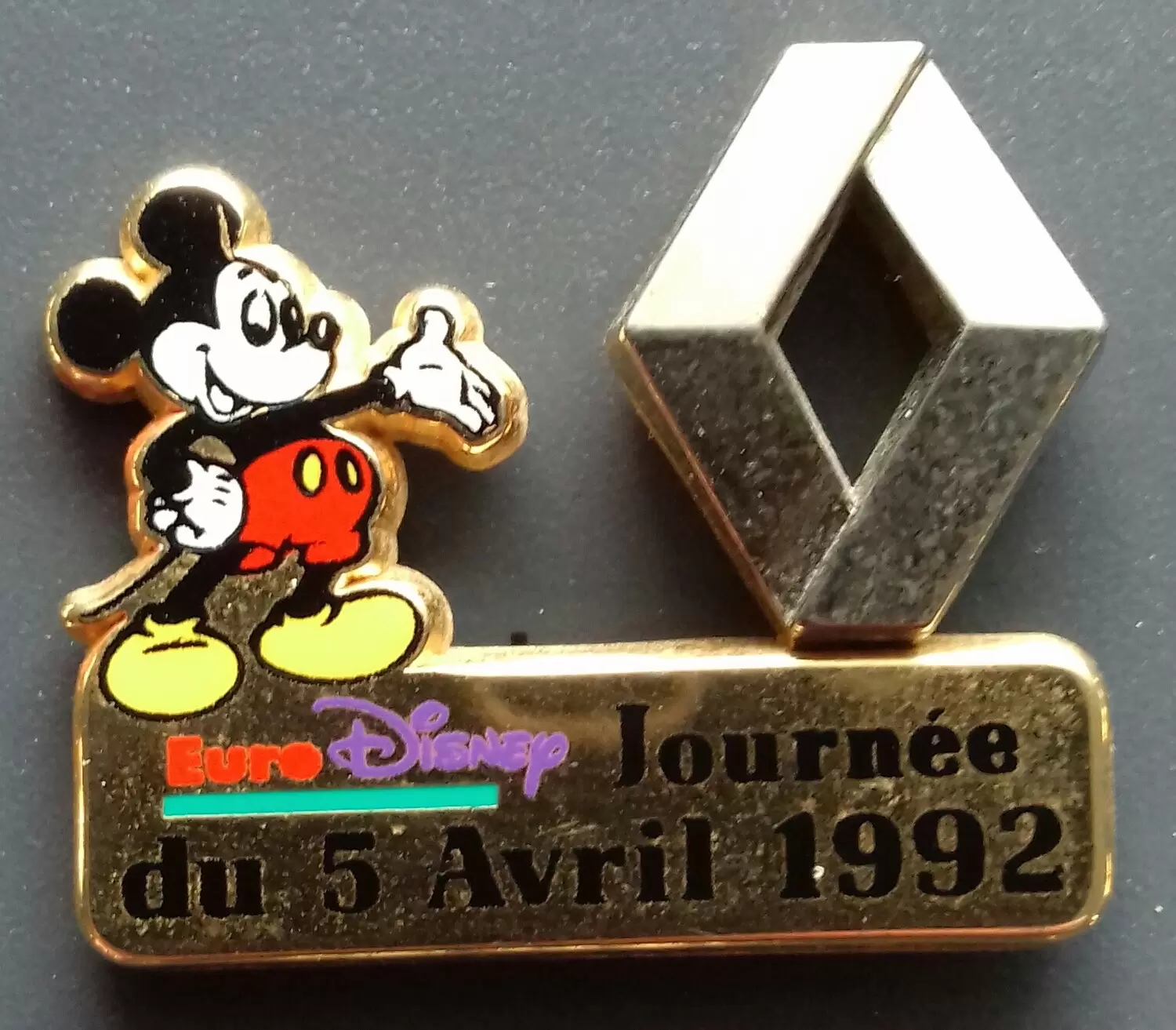 Renault - Renault Eurodisney Journée du 5 avril 1992