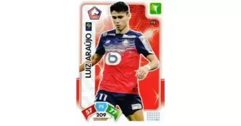 Luiz Araujo Losc Lille Adrenalyn Xl 2020 2021 France Card 115