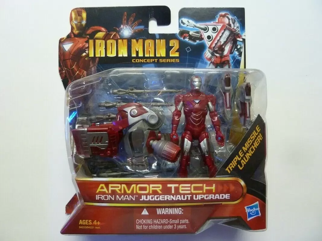 Iron Man 2 - Movie & Comic Series - Armor Tech Iron Man Juggernaut Upgrade