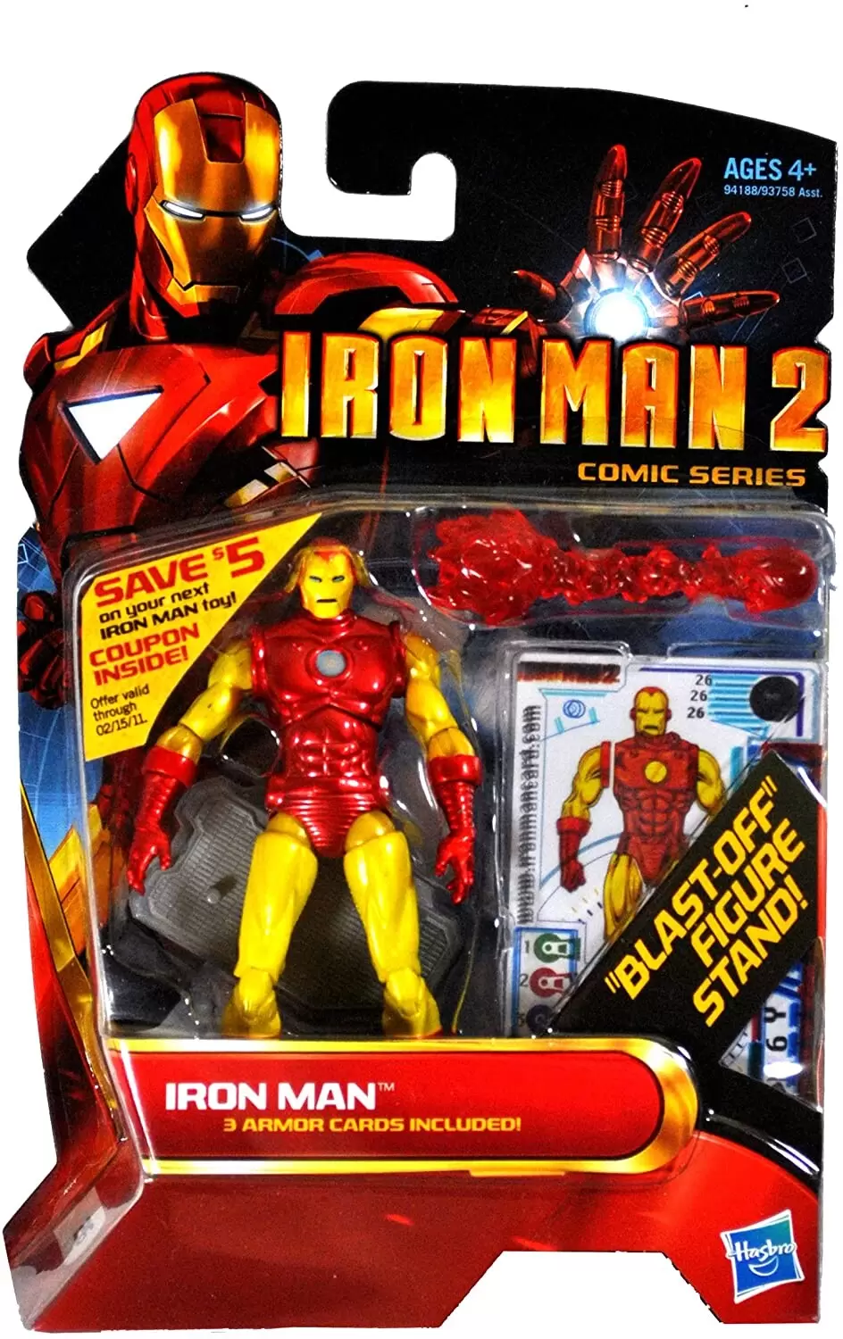 Iron Man 2 - Movie & Comic Series - Iron Man Blast-Off