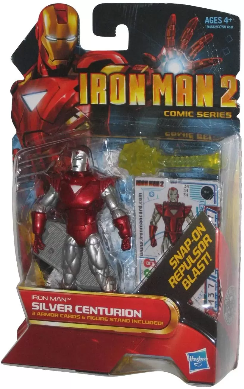 Iron Man 2 - Movie & Comic Series - Iron Man Silver Centurion