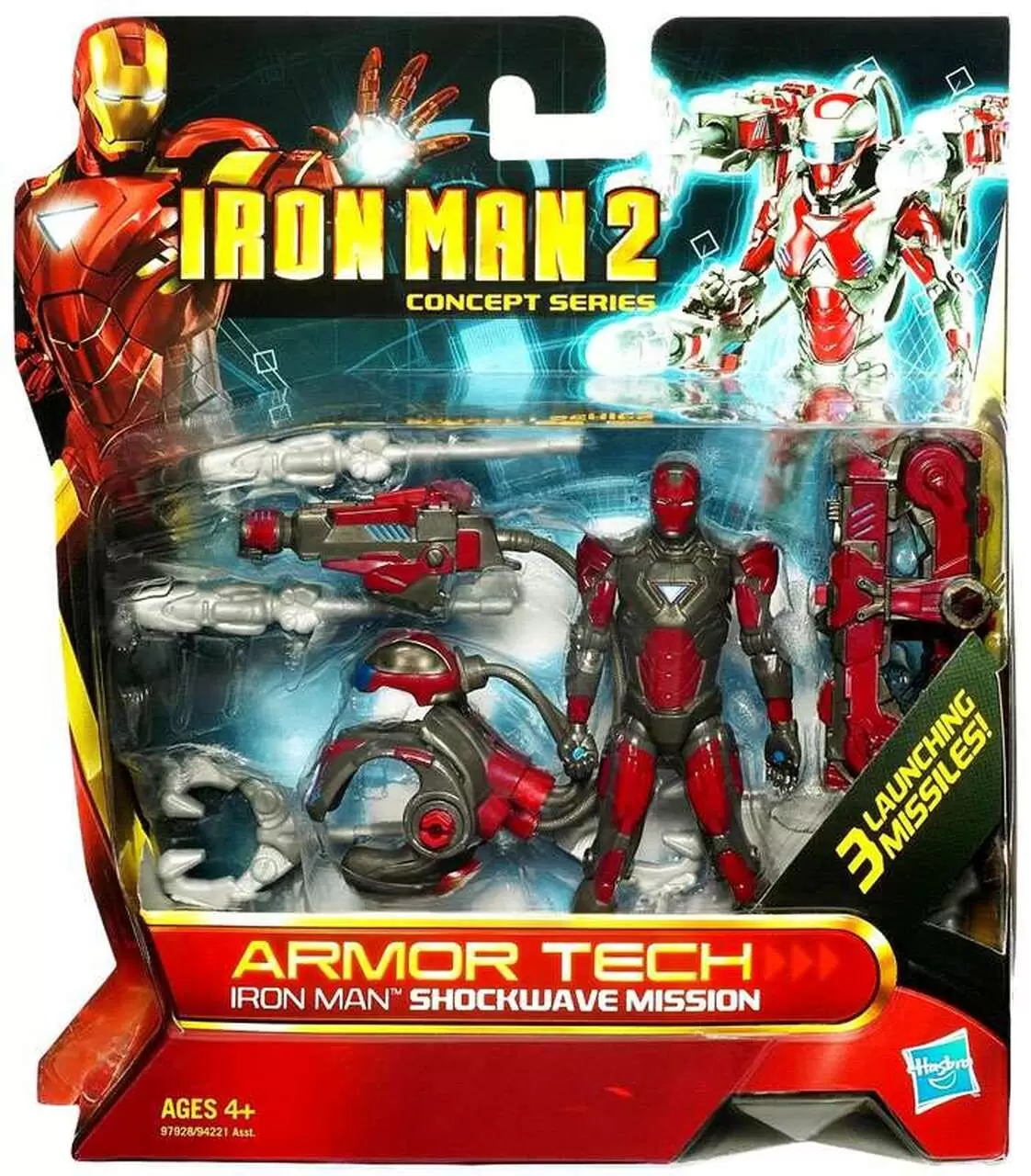 Iron Man 2 - Movie & Comic Series - Armor Tech Iron Man Shockwave Mission