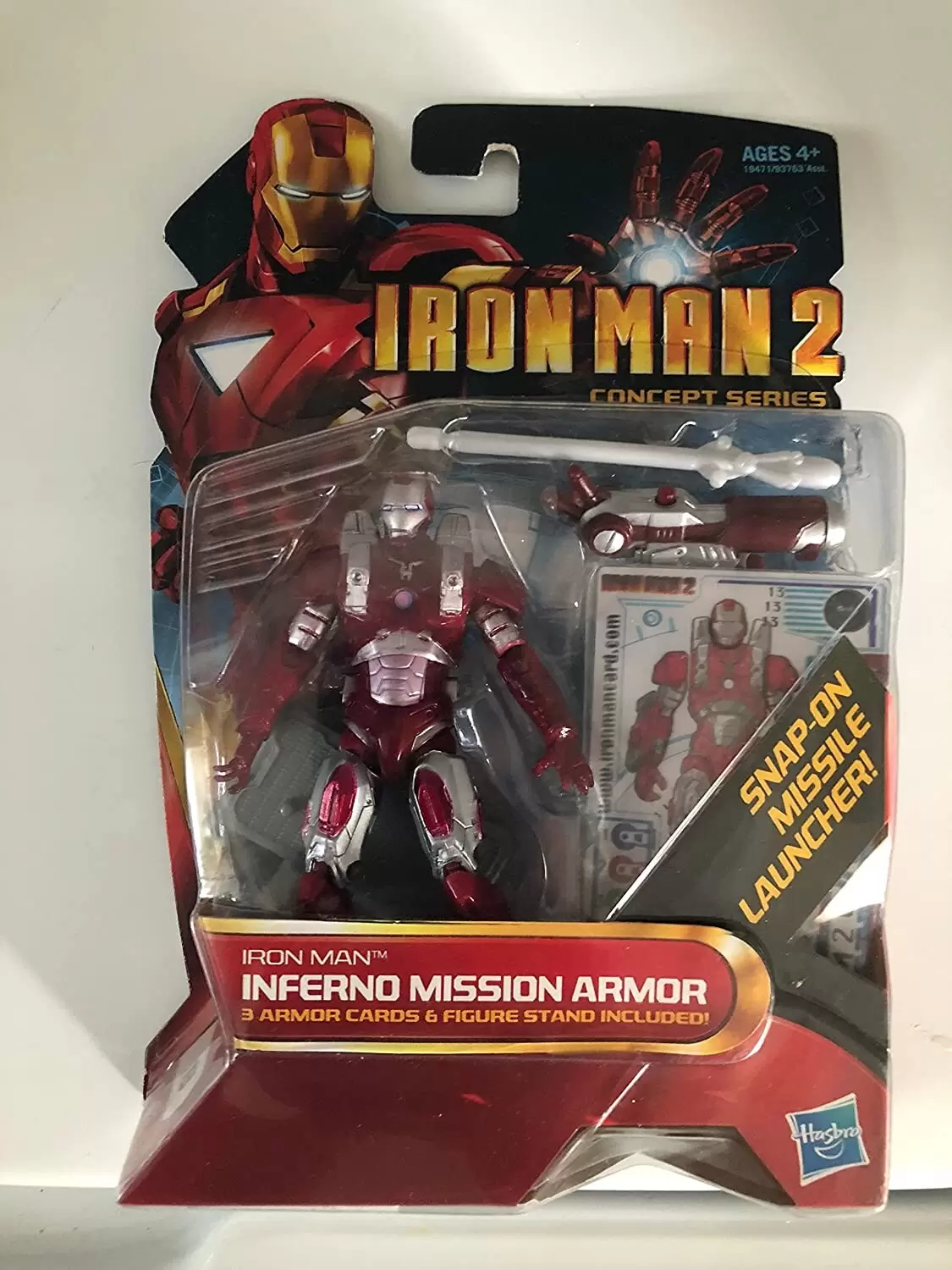 Iron Man 2 - Movie & Comic Series - Iron Man Inferno Mission Armor