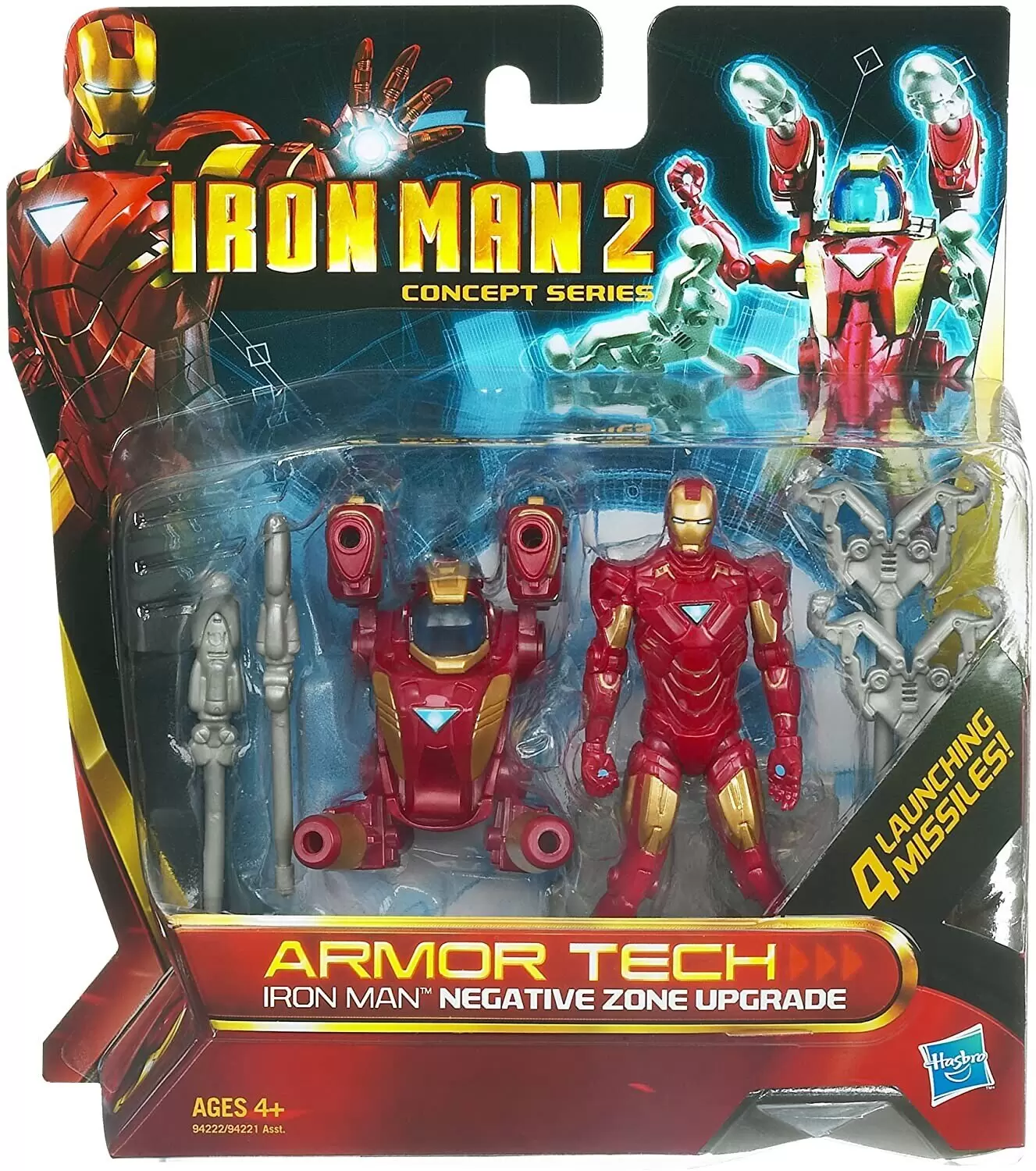 Iron Man 2 - Movie & Comic Series - Armor Tech Iron Man Negative Zone Update