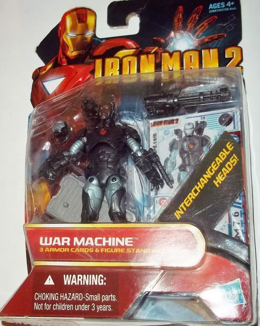 Iron Man 2 - Movie & Comic Series - War Machine Interchangeable Heads
