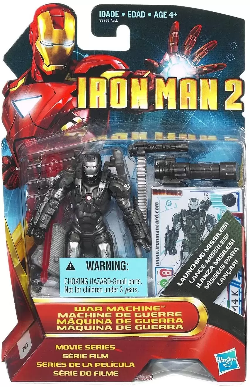 Iron Man 2 - Movie & Comic Series - War Machine Launching Missiles