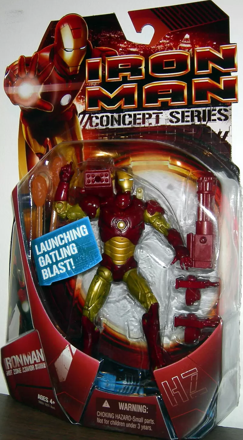 Iron man Movie And Comic Series - Iron Man Hot Zone Armor