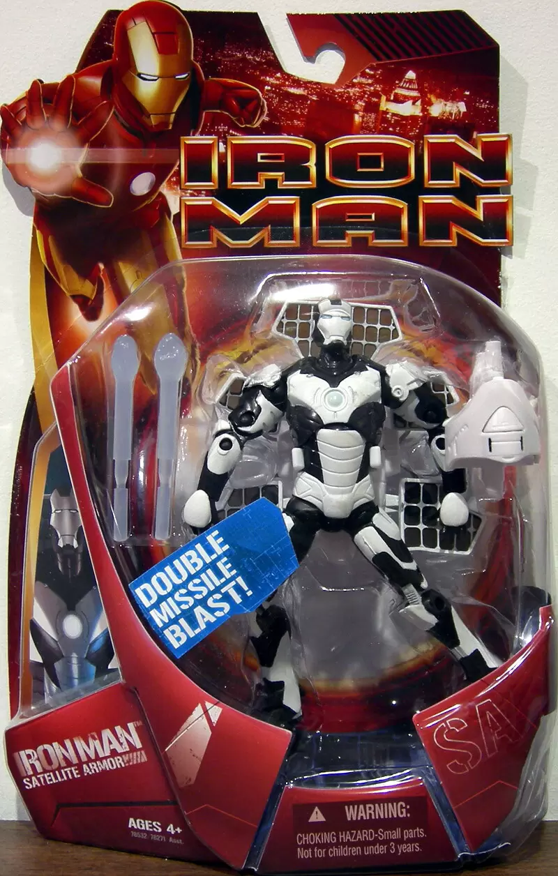 Iron Man - Satellite Armor Iron Man White