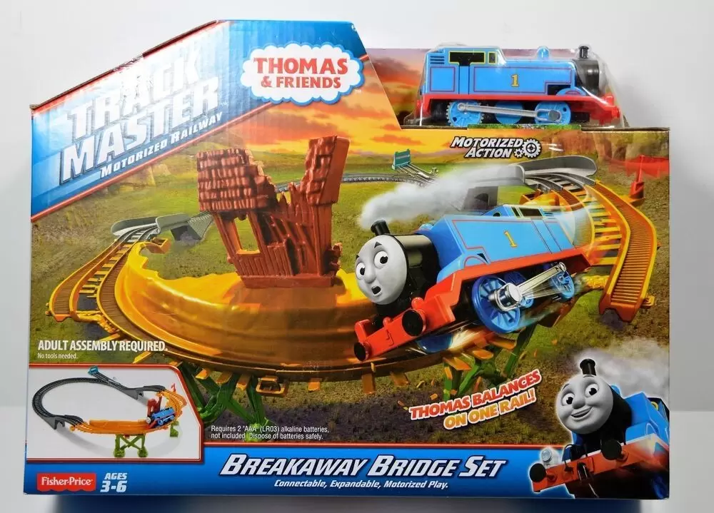 Breakaway Bridge Set - Thomas Track Master Play Sets