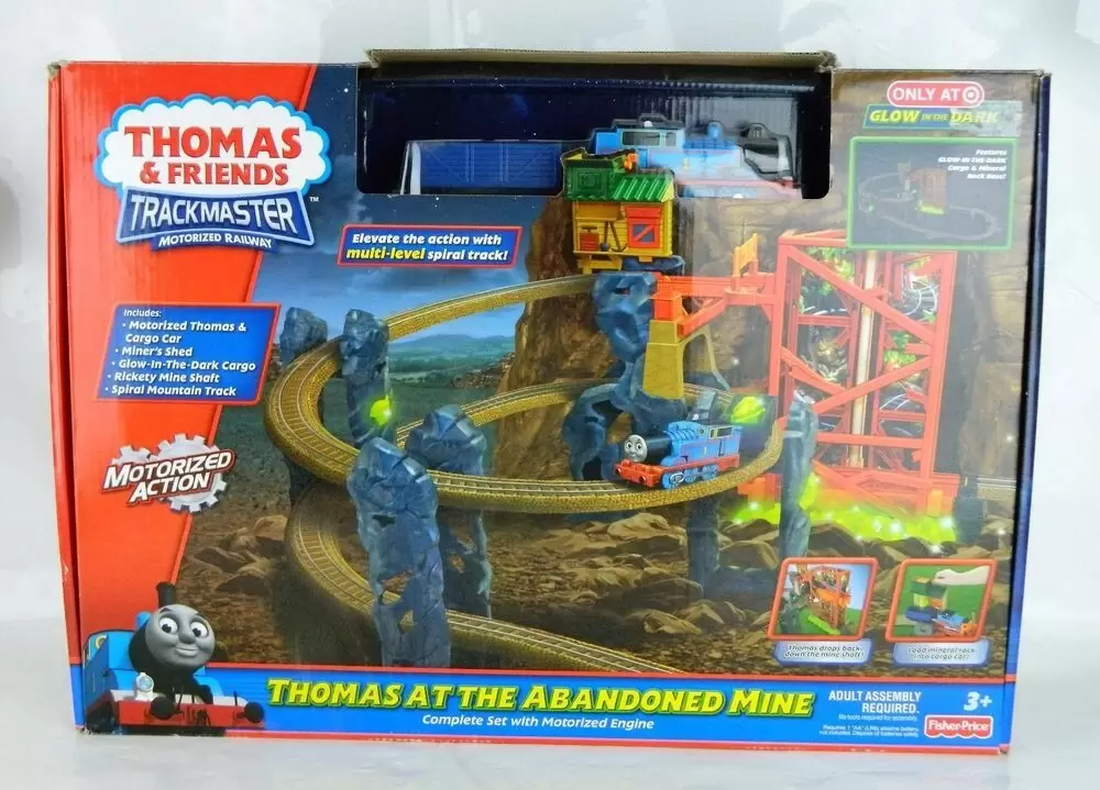 Thomas & Friends Trackmaster Motorized Railway Thomas at Action Canyon ...