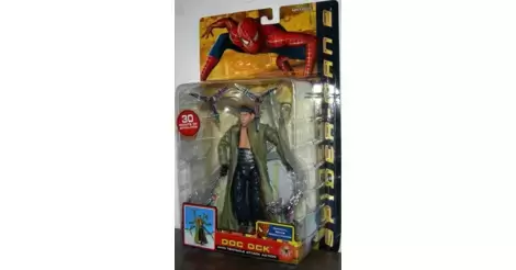 Marvel Legends DOC OCK Spider-Man 2 Movie Tentacle Attack DOCTOR OCTOPUS  Toybiz