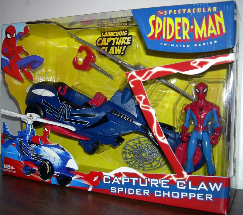 The Spectacular Spider-Man - Capture Claw Spider Chopper
